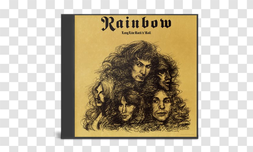 Ritchie Blackmore Rainbow Long Live Rock 'n' Roll LP Record Album - Flower Transparent PNG