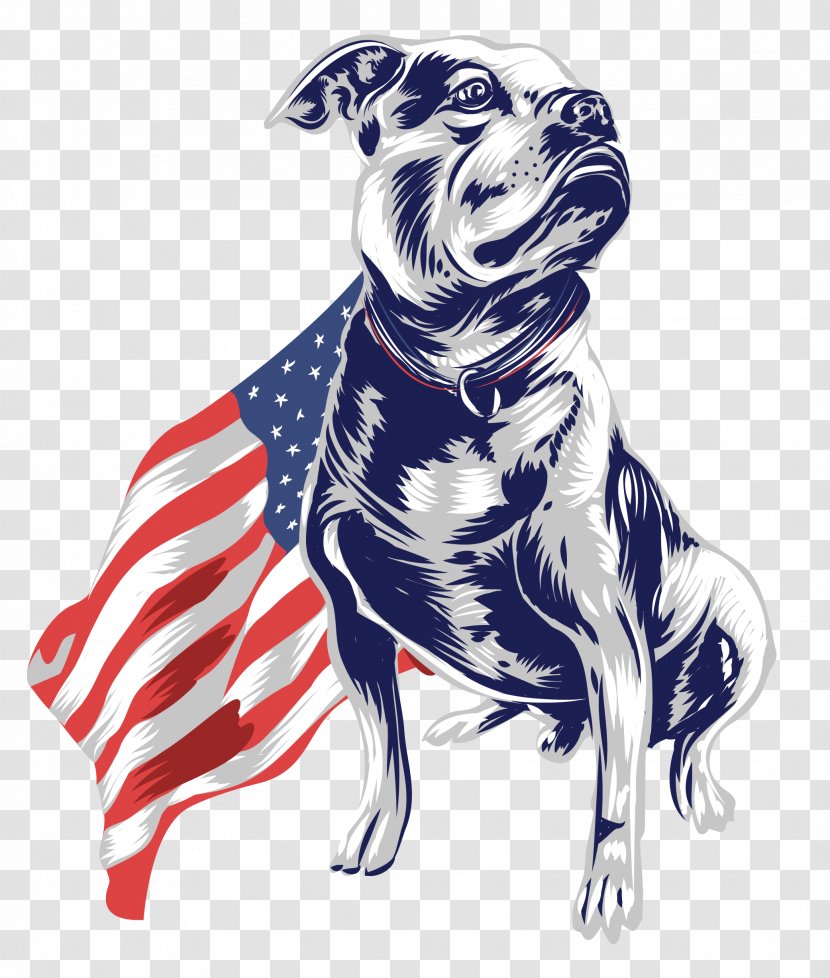 Dog Breed Illustration Clip Art - Olde English Bulldogge Transparent PNG