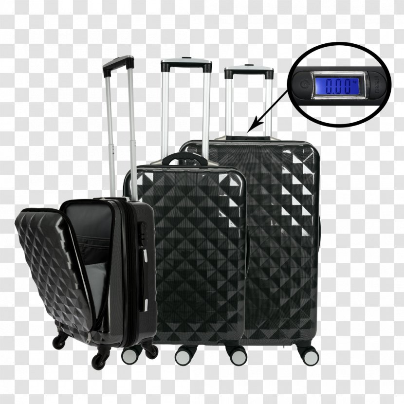 Hand Luggage Suitcase Travel Baggage Trolley - M6 Boutique Co Transparent PNG
