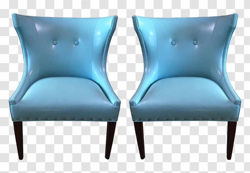 Chair Plastic - Turquoise Transparent PNG