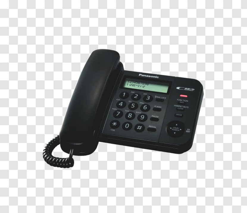 Panasonic KX-TS520FX Telephone Home & Business Phones KX-TS520GC - Line - Kxts520gc Transparent PNG