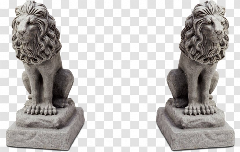 Lion Stone Sculpture Statue - Deviantart Transparent PNG