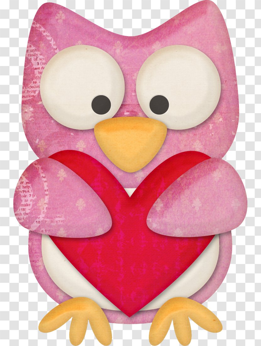 Owl Penguin Pink - Bird Transparent PNG