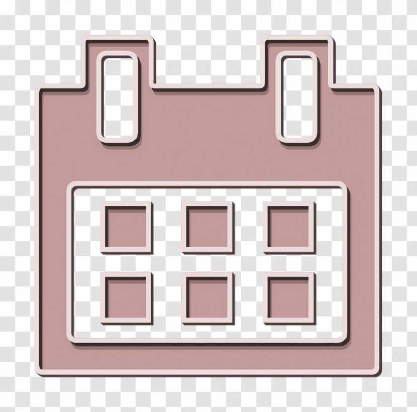 Admin UI Icon Weekly Calendar Icon Business Icon Transparent PNG