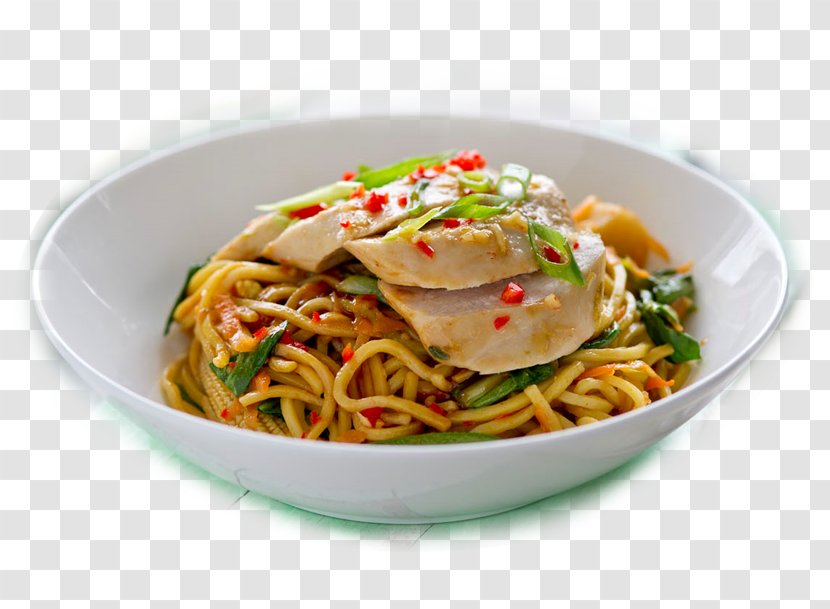 Chicken Soup Chow Mein Chinese Cuisine Sesame Stir Frying - Side Dish - Noodles Transparent PNG