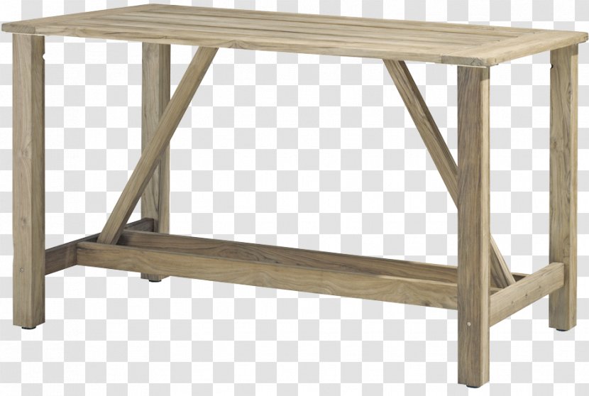 Table Garden Furniture Kayu Jati Teak Wood - Outdoor Transparent PNG
