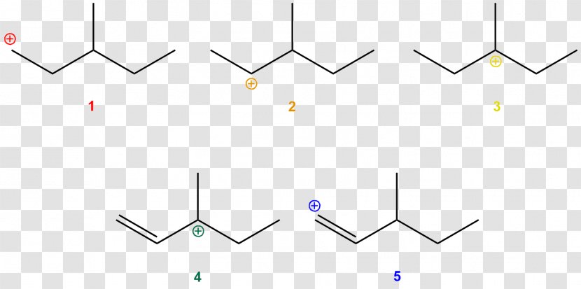 Carbocation Organic Chemistry Sodium Borohydride Reaction Intermediate - Diagram - Hyperconjugation Transparent PNG
