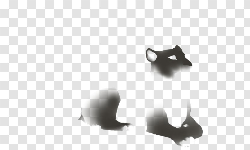 Cat Desktop Wallpaper White Font - Black Transparent PNG