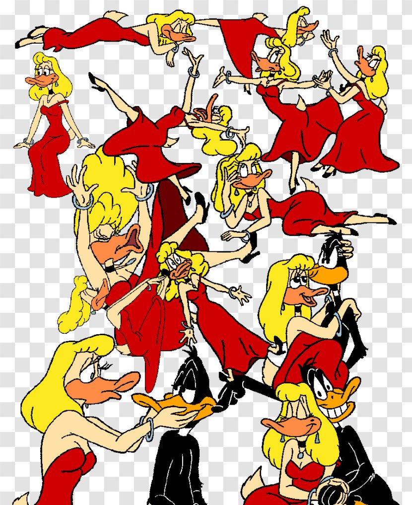 Melissa Duck Daffy Looney Tunes Animated Cartoon Warner Bros. Animation - Drawing - Characters Transparent PNG