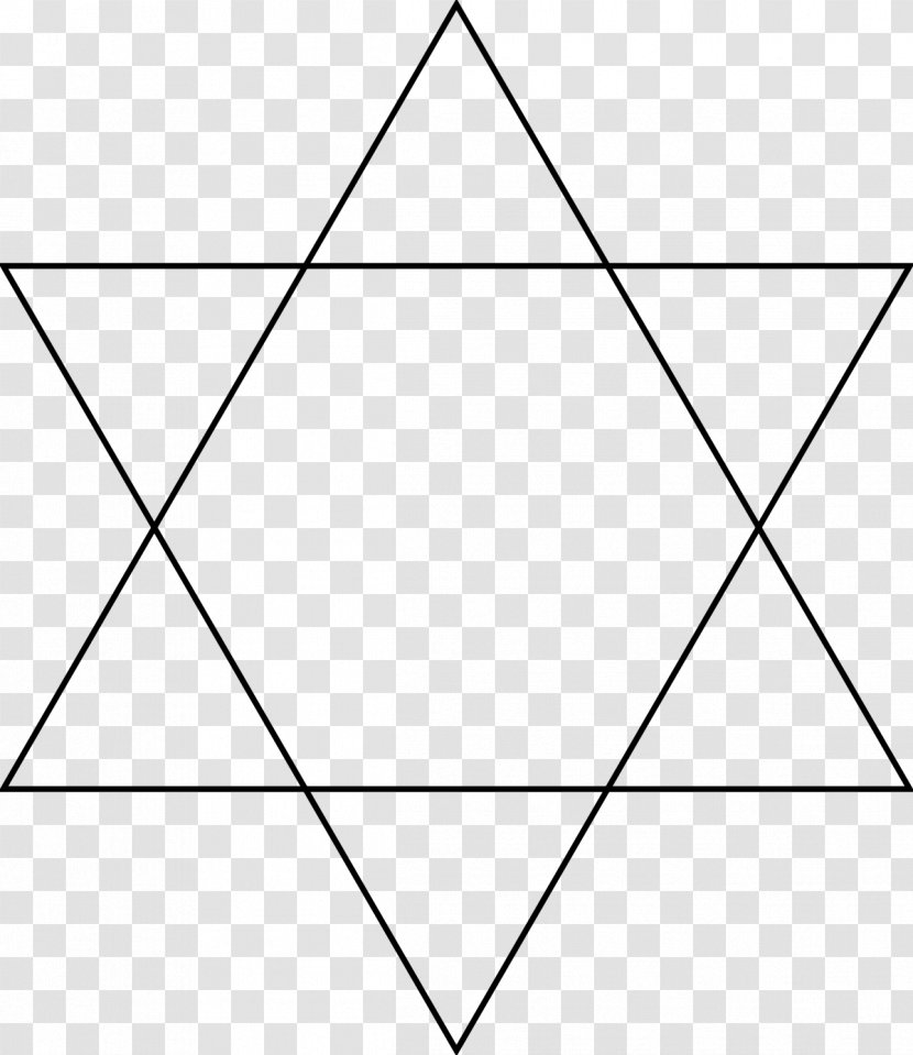 Hexagram Star Polygon Hexagon Regular - Mathematics - The Eight Trigrams Transparent PNG