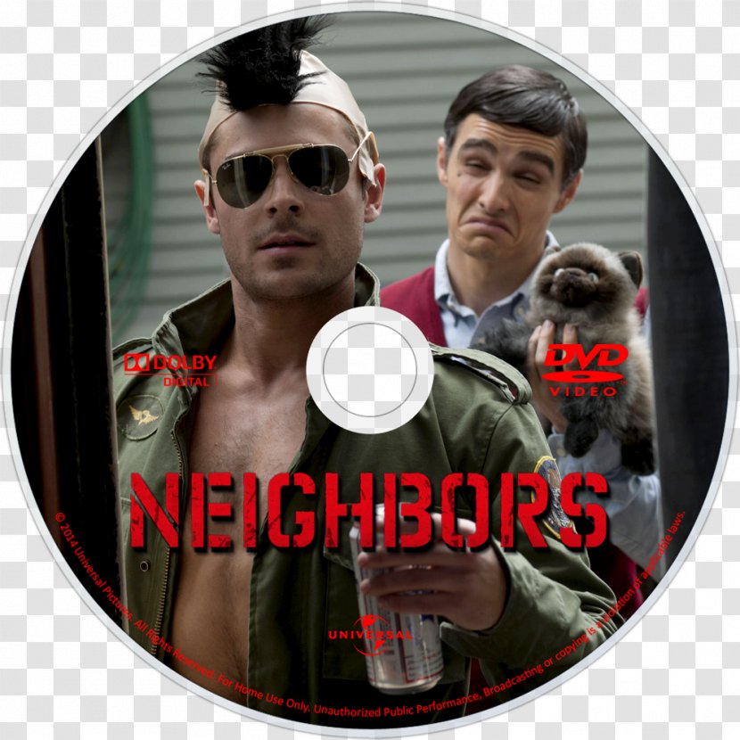 Seth Rogen Dave Franco Neighbors 2 Actor - Dvd Transparent PNG