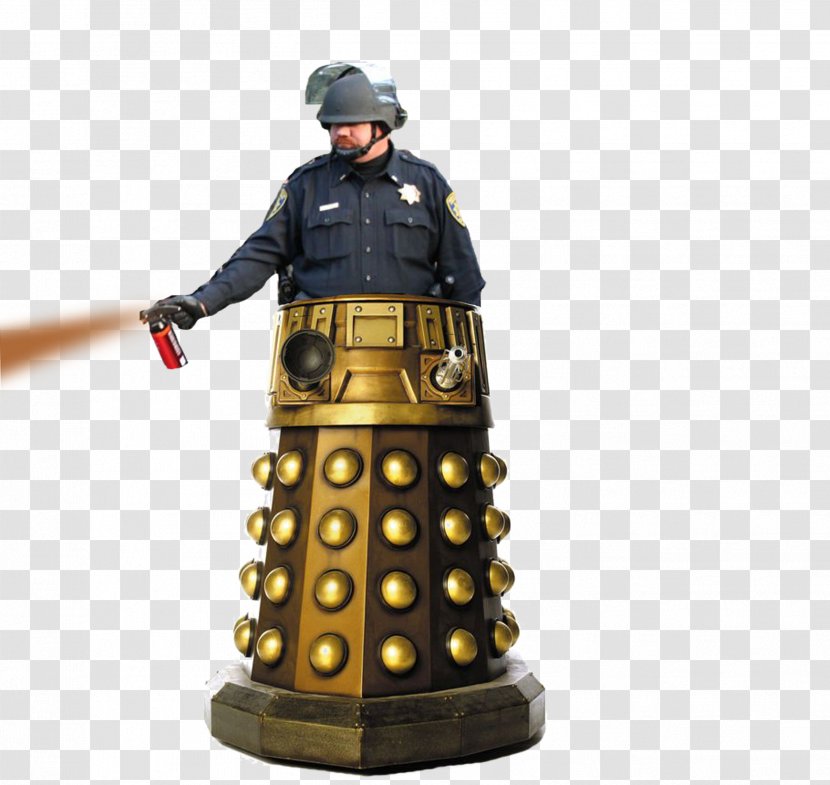 Tenth Doctor Dalek Standee TARDIS - Television Transparent PNG