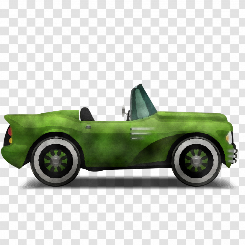 Land Vehicle Green Vehicle Car Vintage Car Transparent PNG