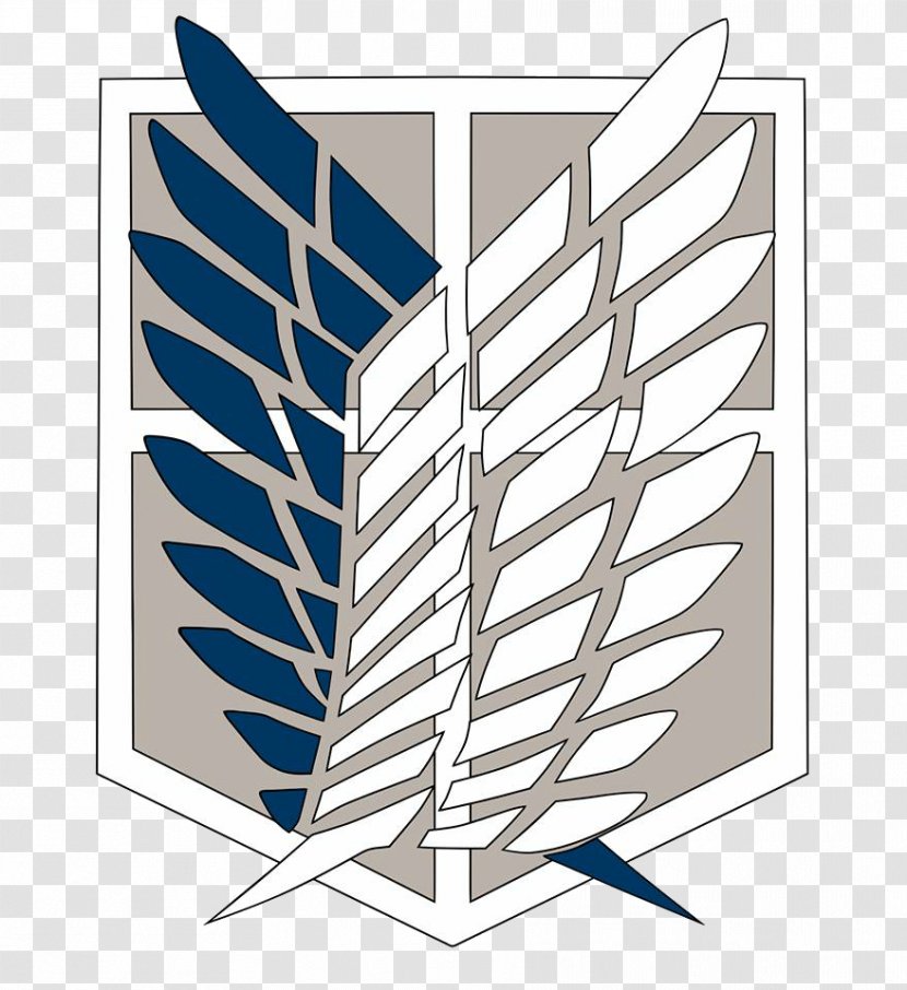 A.O.T.: Wings Of Freedom Attack On Titan Logo Eren Yeager - Flower - Corps Transparent PNG