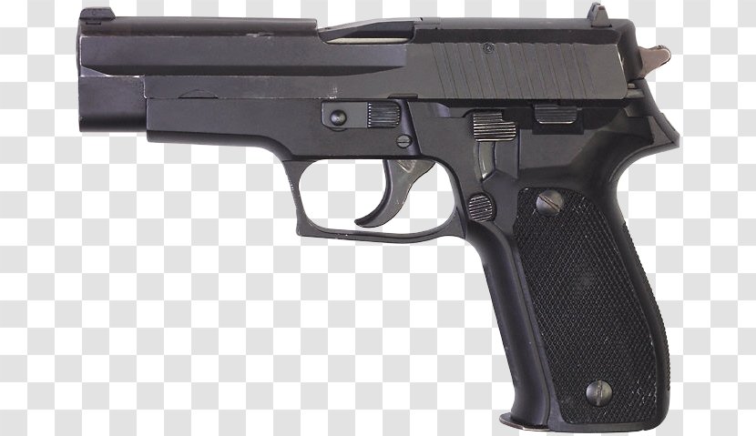 SIG Sauer P226 P220 Firearm Sig Holding - Gun Accessory - Handgun Transparent PNG