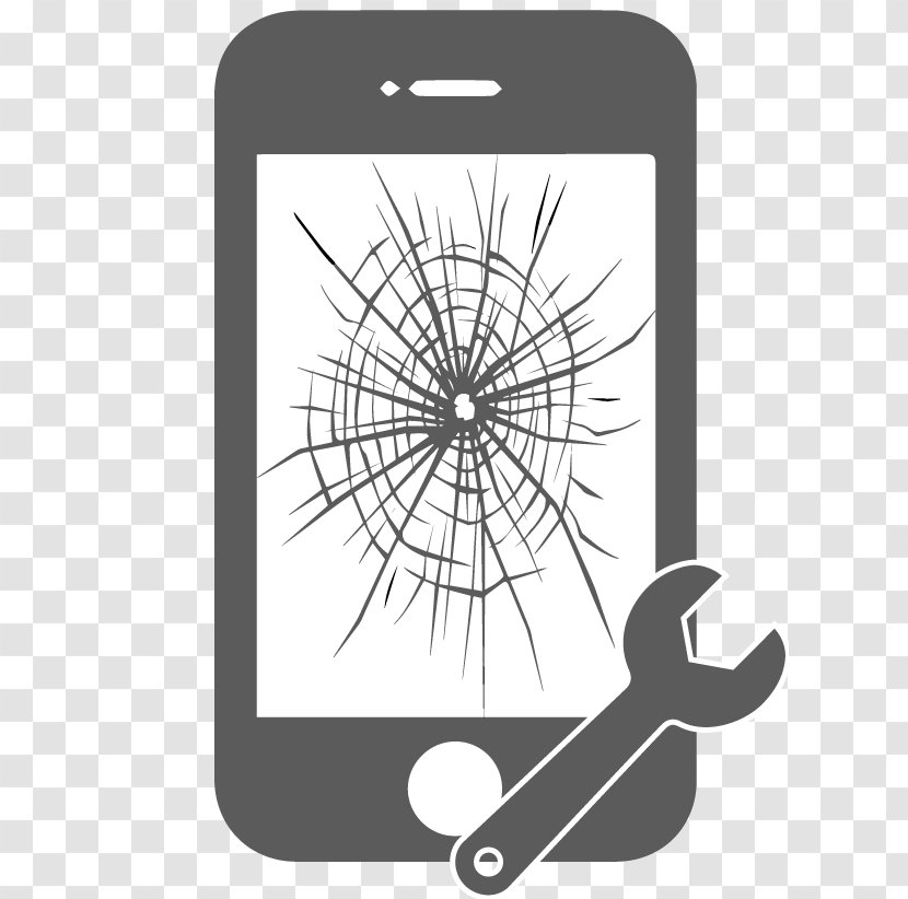 Telephone Samsung Galaxy Grand Prime Drawing IPhone - Tablet Computers - Broken Glass Transparent PNG
