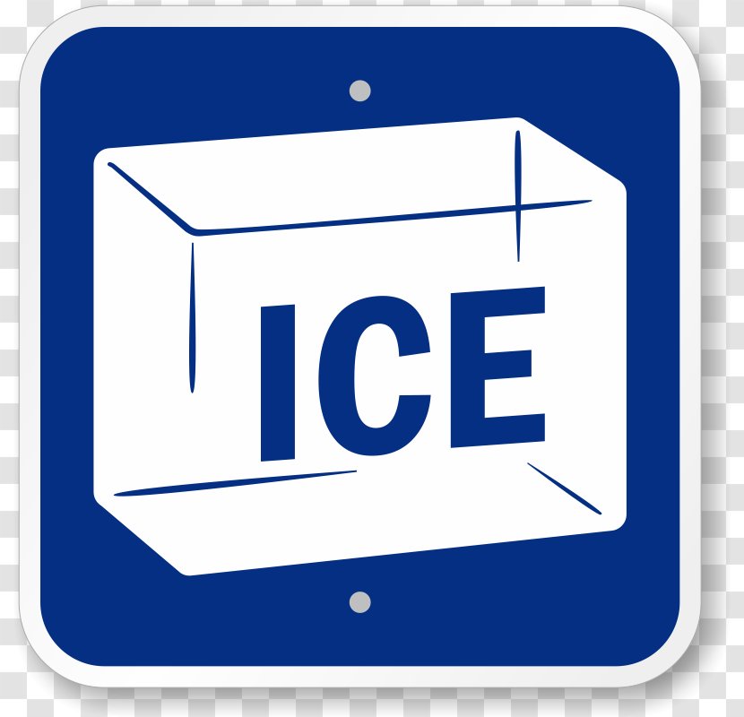 Warning Sign Symbol Ice - Banner Material Transparent PNG