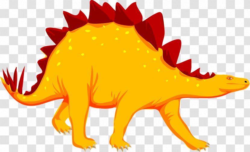Stegosaurus Tyrannosaurus Triceratops Dinosaur Clip Art Transparent PNG