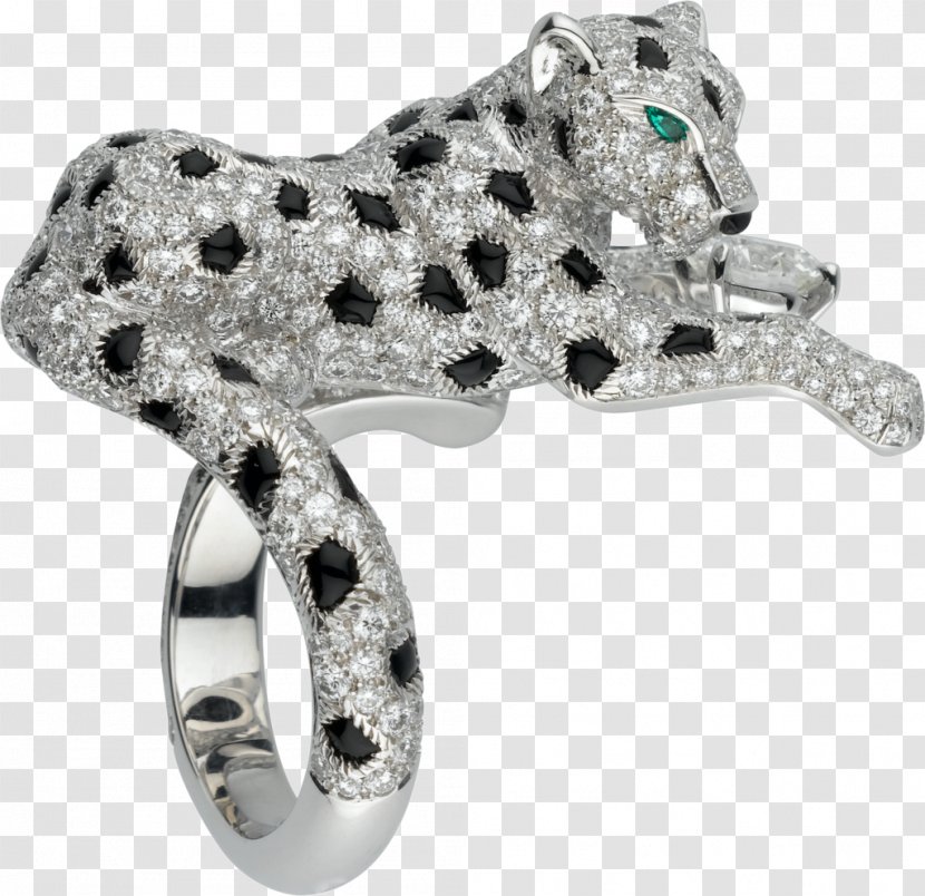 Jewellery Cartier Ring Diamond Emerald - Brilliant - Platinum Transparent PNG