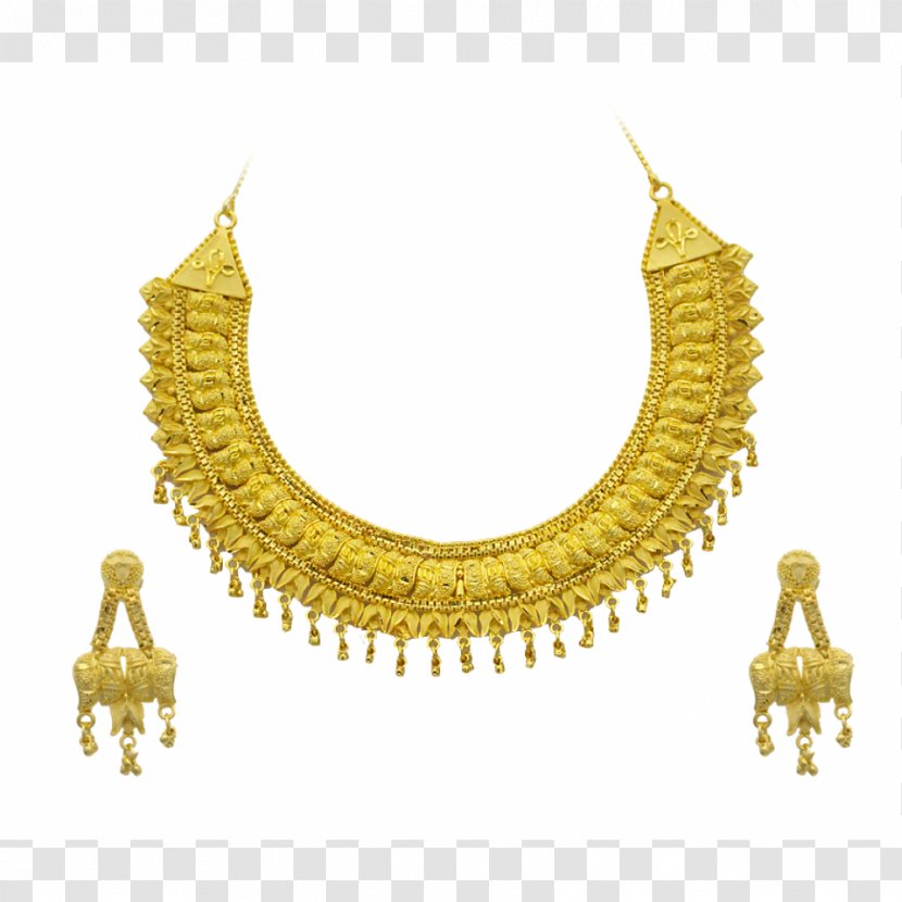 Necklace 01504 Gold - Jewellery Transparent PNG