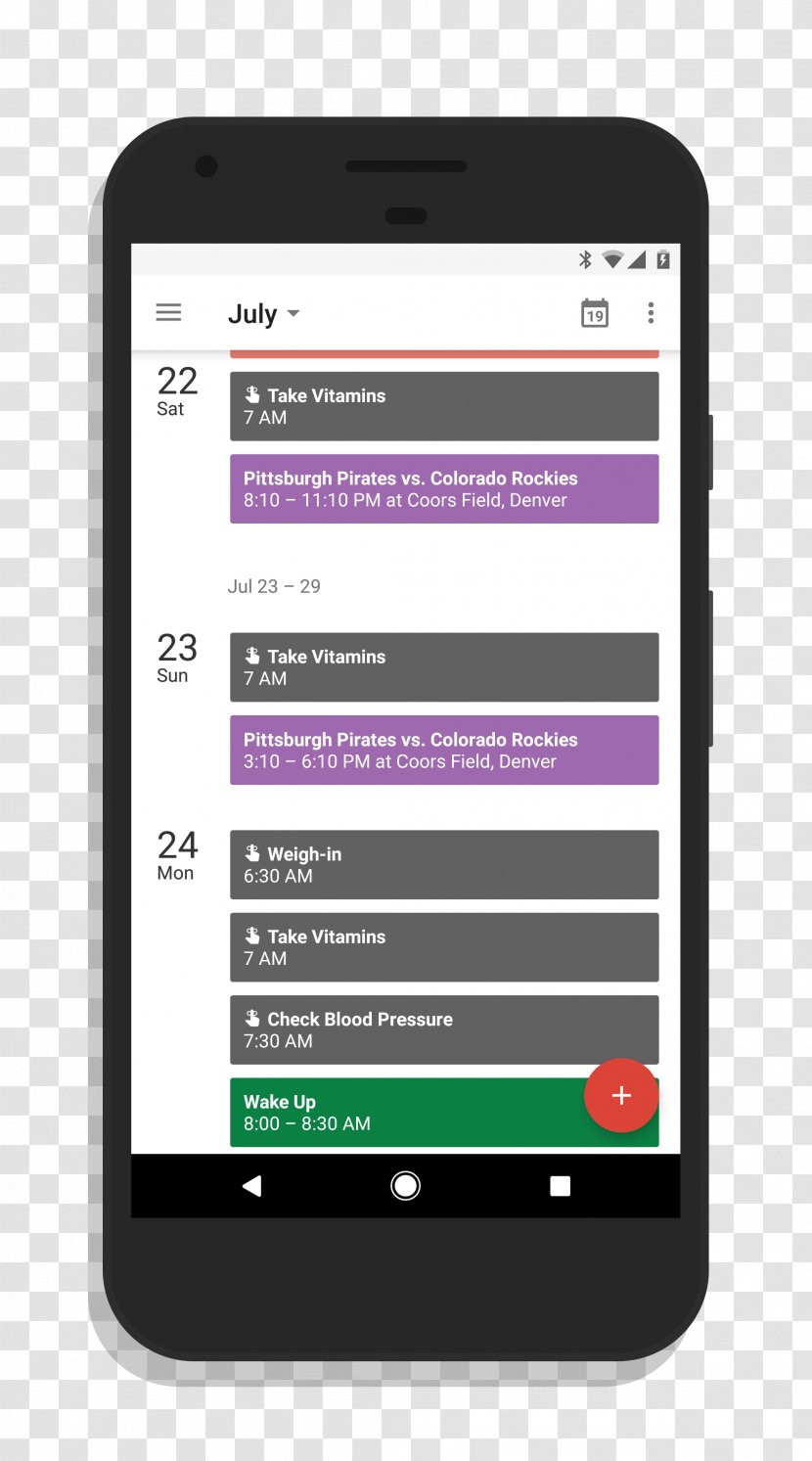 Feature Phone Google Calendar Smartphone Drag&Drop2 Android Transparent PNG