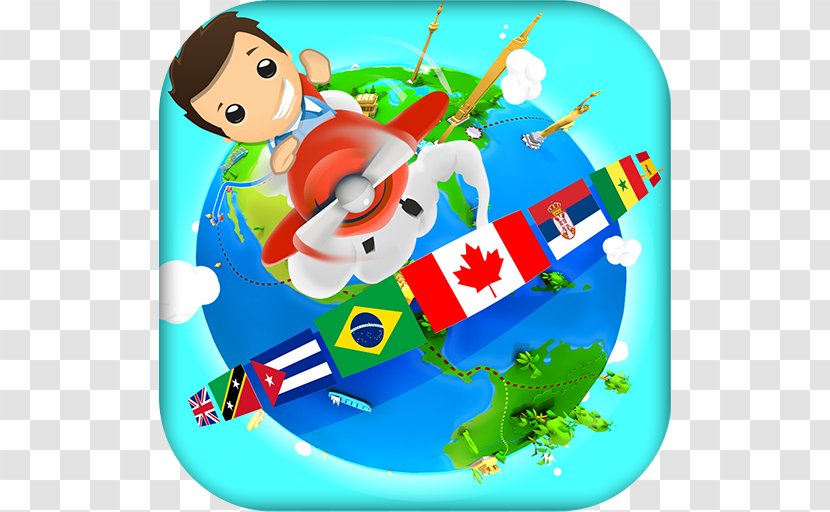 Geography Quiz Game 3D Map Trivia Free Capitals - Christmas Ornament - QuizAndroid Transparent PNG