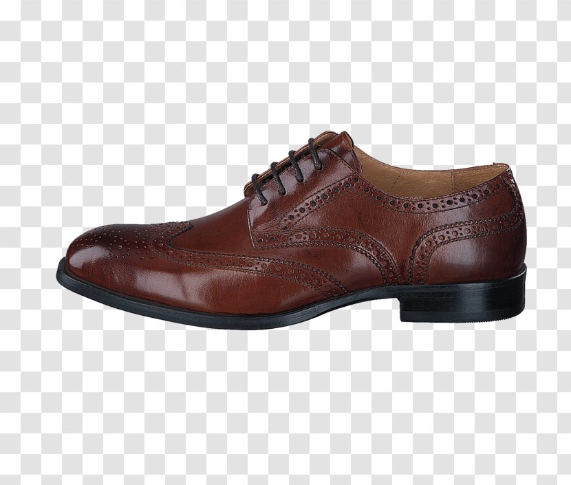 Oxford Shoe Leather Walking - Brown Transparent PNG
