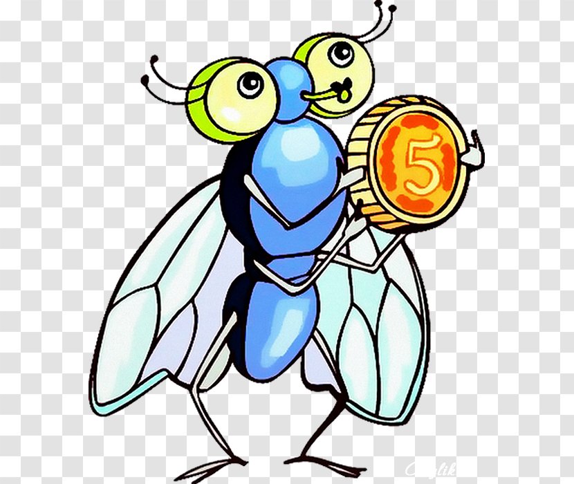 Childhood Little Fly So Sprightly Economy Fairy Tale - Father - Animal Collection Transparent PNG