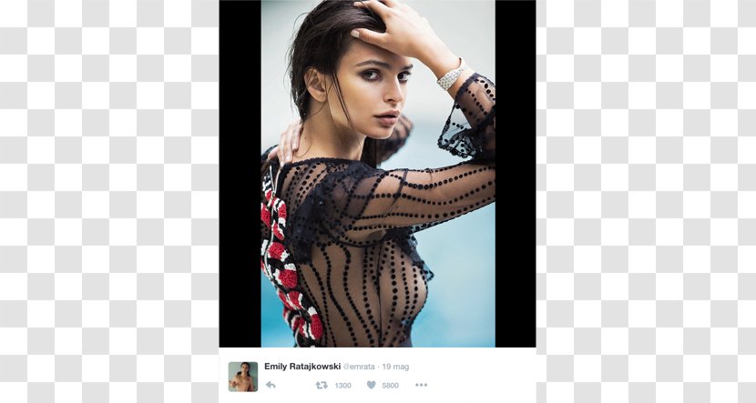 Emily Ratajkowski Hair West Kensington Model Fashion Designer - Tree - Irina Shayk Transparent PNG