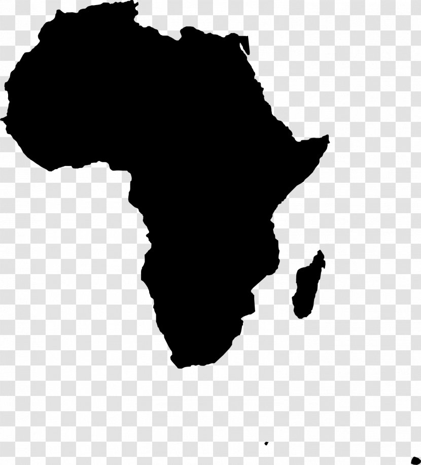 Africa Vector Map Clip Art - Royaltyfree Transparent PNG