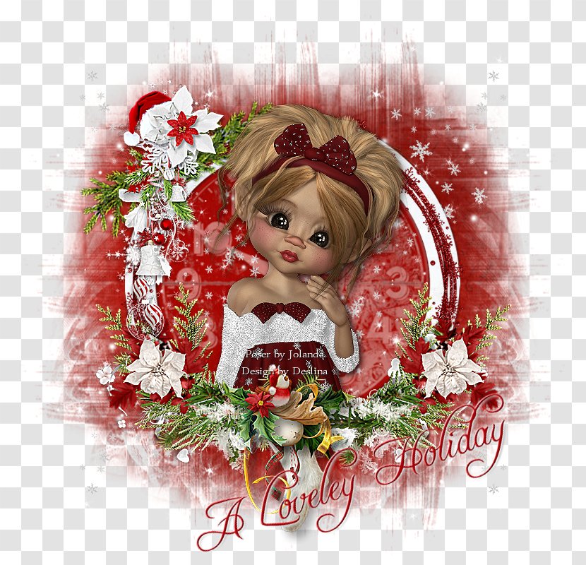 Garden Roses Christmas Ornament Cut Flowers Floral Design - Doll - Tutankhamun Transparent PNG