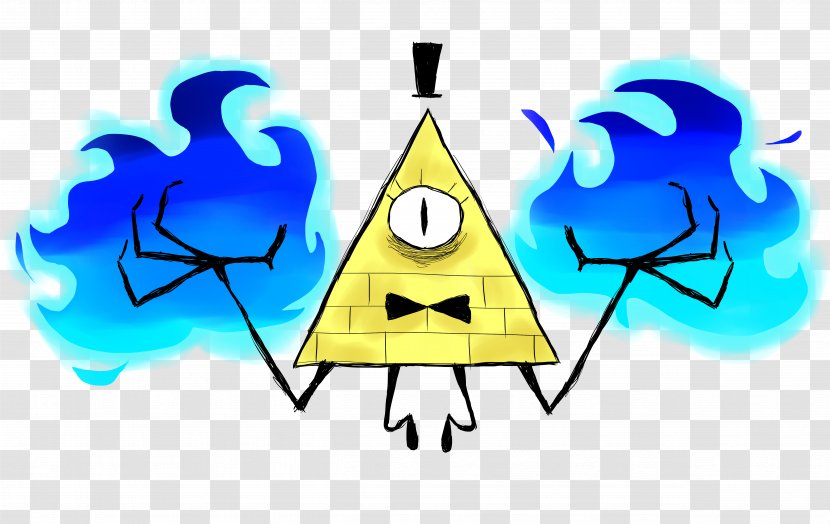 Bill Cipher DeviantArt - Yellow Transparent PNG