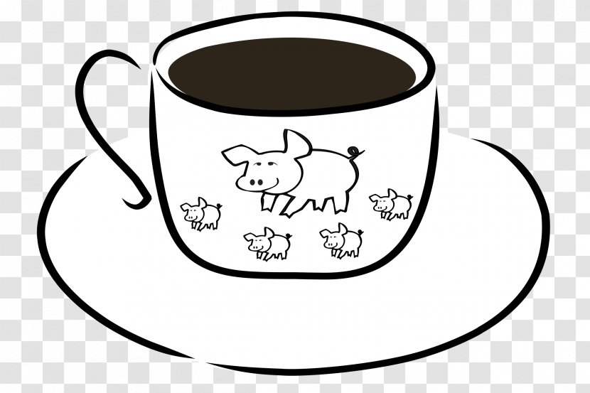 Coffee Cup Breakfast Cafe Clip Art - Teacup Transparent PNG