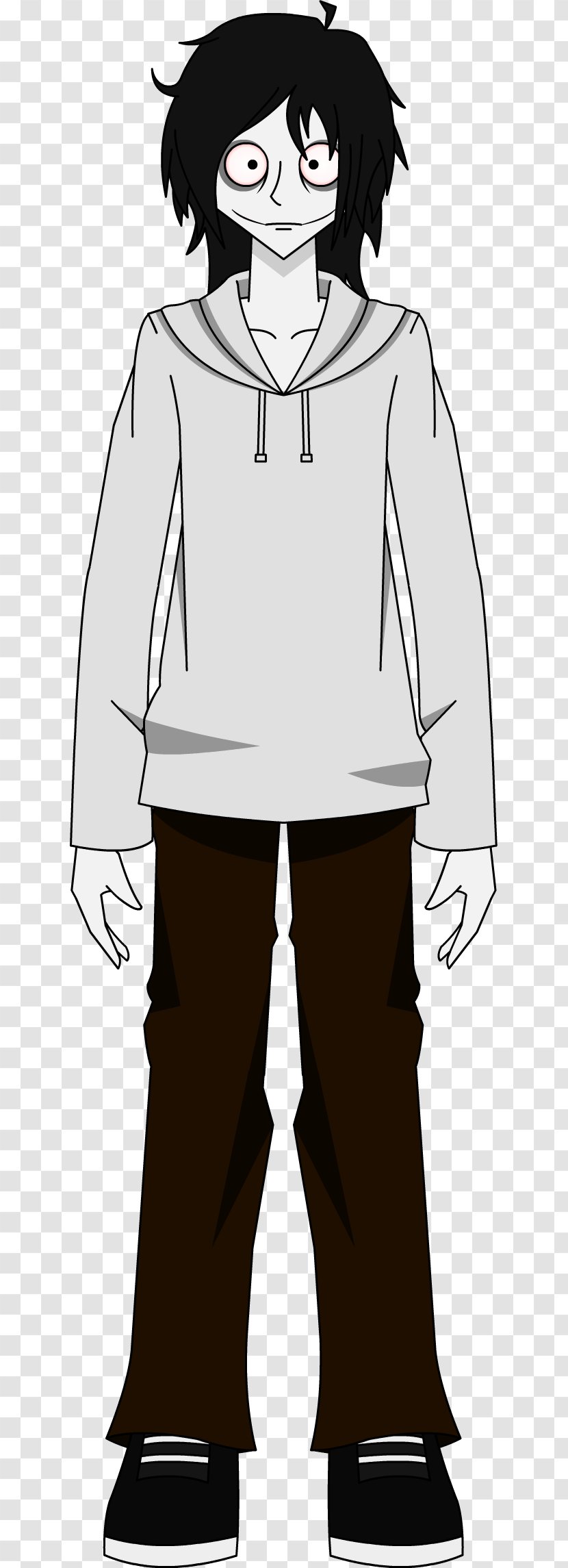 Cartoon Jeff The Killer Slenderman Comics - Heart Transparent PNG