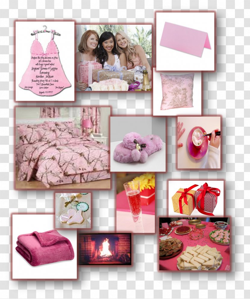 Pink Bed Sheets Magenta Purple Textile - Bolster - Bridal Shower Transparent PNG