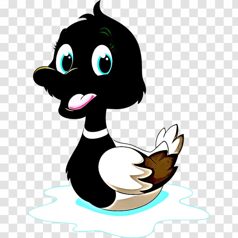 Cartoon Duck Clip Art Bird Ducks, Geese And Swans - Ducks - Animation Animated Transparent PNG