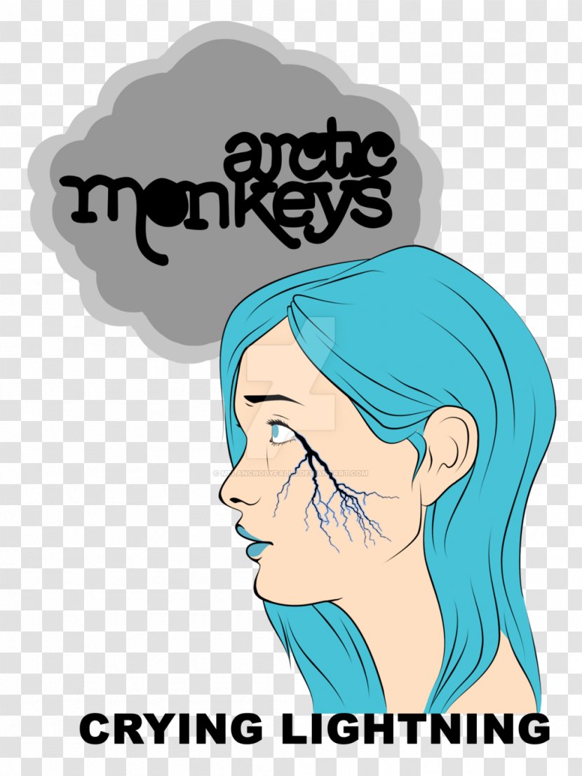 Crying Lightning Arctic Monkeys Humbug Song Art - Flower Transparent PNG