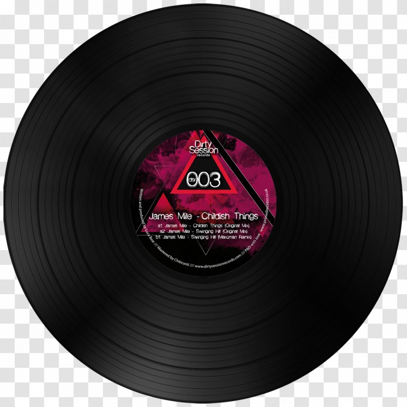 Phonograph Record LP - Childish Transparent PNG