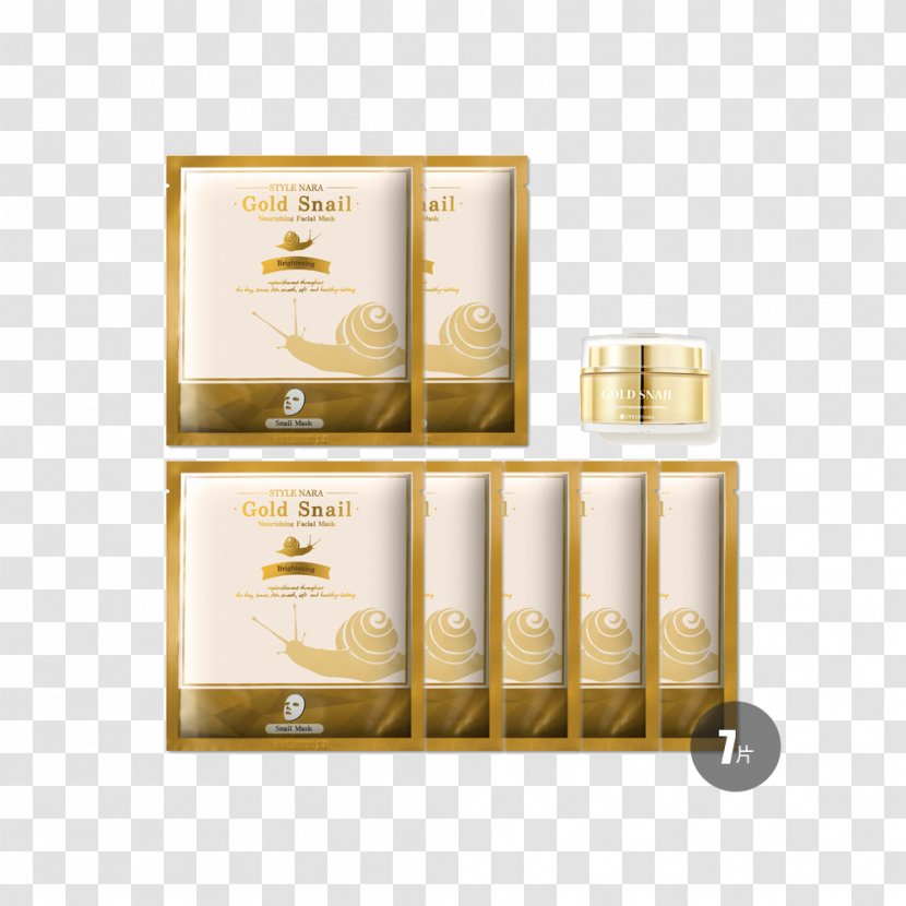 Perfume Flavor Brand - Mask - Golden Snail Kit Transparent PNG