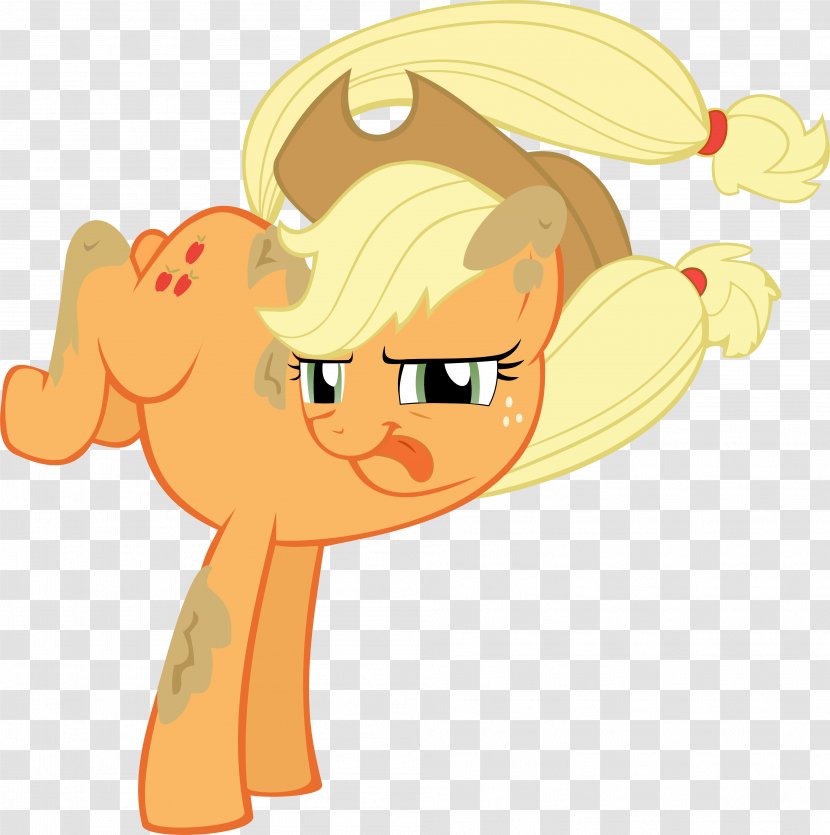 Applejack Pinkie Pie My Little Pony: Friendship Is Magic Fandom Animation - Tree Transparent PNG