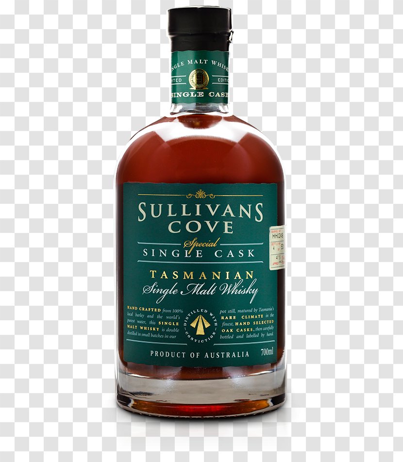Rye Whiskey Sullivans Cove Single Malt Whisky Wine Transparent PNG