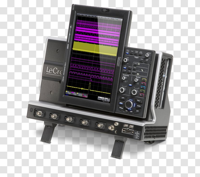 Oscilloscope Teledyne LeCroy Electronics Information Communication Channel - Technology - Stage Screen Transparent PNG