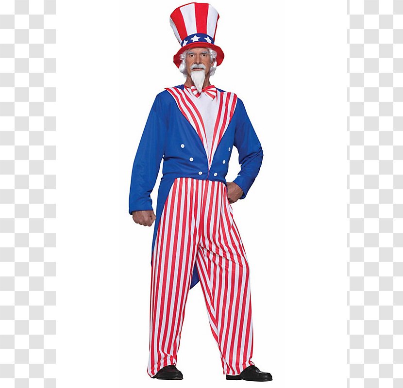Uncle Sam Costume Tailcoat Top Hat Clothing - Independence Day - Pictures Transparent PNG
