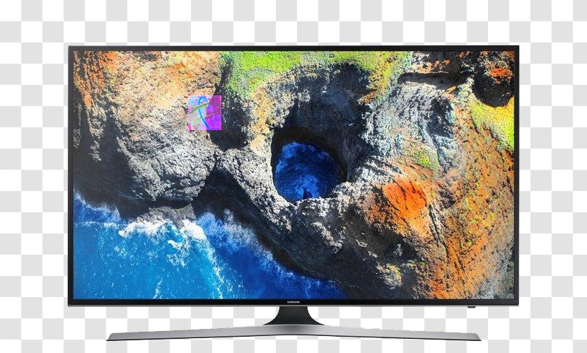 Samsung MU6100 Smart TV 4K Resolution Ultra-high-definition Television - Media Transparent PNG