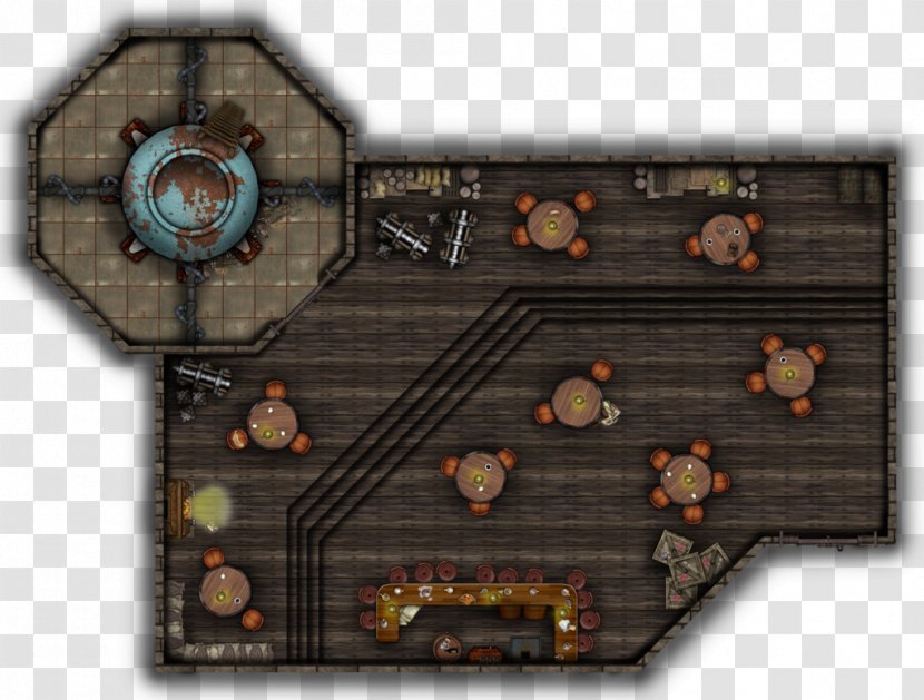 Map Steampunk Fantasy Goblin Dungeon Crawl - Roleplaying Game Transparent PNG