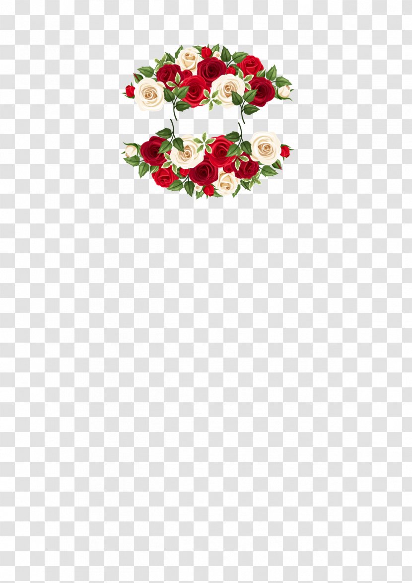 Red Beach Rose White - Tablecloth - And Roses Bouquet Transparent PNG