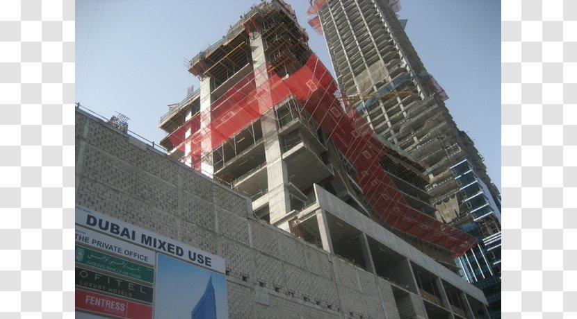 Architectural Engineering Skyscraper Facade Building Roof - Commercial Property - Dubai Transparent PNG
