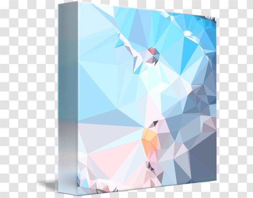 Graphic Design Desktop Wallpaper Brand - Blue Polygon Transparent PNG