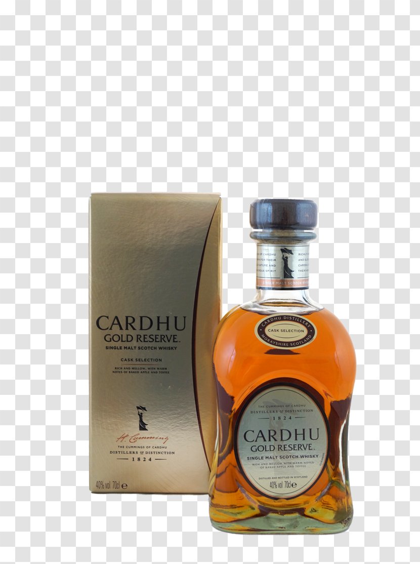 Cardhu Distillery Liqueur Whiskey Speyside Single Malt Barrel - Scotland - Reserve Transparent PNG
