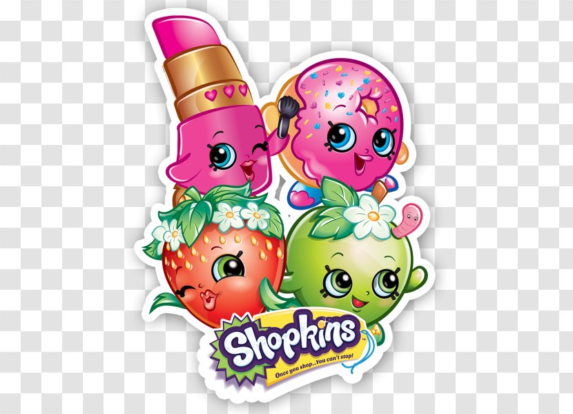 Shopkins Birthday Party Clip Art - Convite - Punch Transparent PNG